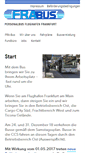 Mobile Screenshot of fra-bus.de